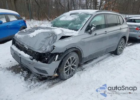 2021 Volkswagen Tiguan 2.0T S из США, поврежденный, VIN 3VV0B7AX4MM027947